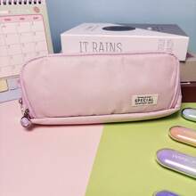 Grande astuccio portatutto con 3 scomparti, borsa portapenne per scuola, adolescenti, ragazzi, uomini e donne, per il rientro a scuola, forniture scolastiche, astuccio portapenne, borsa per la scuola