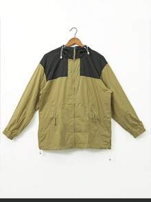 Chaqueta ligera, transpirable y holgada de protección solar para mujeres, de verano - Verde militar - Ver 2