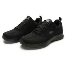 Skechers 232291-BBK Men's Cushioned Rebound Running Shoes For Road Running & Fitness - Black - View 3