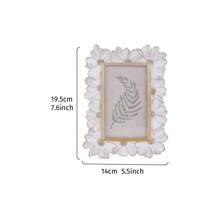 1 khung ảnh trang trí hoa cúc 3D viền vàng trắng bằng nhựa, khung trưng bày ảnh vuông, khung ảnh để bàn ấm áp, sử dụng theo chiều ngang và chiều dọc, thích hợp để trang trí nhà cửa và đạo cụ chụp ảnh - Nhiều màu - Xem 14