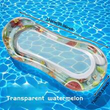 1 pièce Flotteur de piscine gonflable ultra-résistant - Chaise longue en PVC ultra-épaisse, antidérapante et séchage rapide pour adultes - Fête d'été, plage, lac, amusement aquatique dans le jardin - Flotteurs de piscine pour adultes - Chaise longue gonflable - Chaise flottante - Bouées de piscine - Flotteurs de piscine d'été