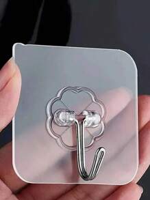 1 Toilet Paper Holder, Bathroom Wall And Door Paper Practical Necklace, Seamless Double-Sided Tape, Available In Two Colors, Black/White, Bathroom Accessories, Bathroom Paper Rack, Kitchen Accessories, Dormitory Essentials, College Students Returning To School Essentials, Dormitory Paper Rack.