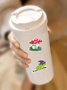 Adorables pegatinas de rana con imagen de dibujos animados y anime. Pegatinas DIY para manualidades, puzzles, mini juegos, fiestas, regalos de cumpleaños, decoración de maletas, cuadernos, teléfonos móviles y botellas de agua. Nuevas y de moda.