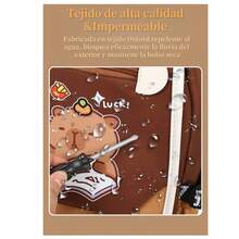 1pz Mochila De Capibara Escolar Y Viaje Bolsa Impermeable - D - Ver 9