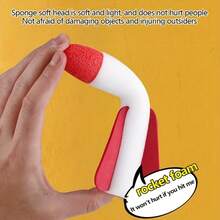 2pcs Outdoor Launching Flying Rocket Interactive Toy, Stomp Rocket Toy, Easter, Halloween And Christmas Gift - Multicolor - View 5