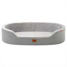 1 قطعة سرير للكلاب/القطط، قابل للإزالة والغسيل، سرير نوم للحيوانات الأليفة شبه مغلق عالي وسميك، الأكثر مبيعًا، مناسب للكلاب والقطط صغيرة/متوسطة/كبيرة، 4 ألوان، مانع للانزلاق، قاع مقاوم للرطوبة من قماش الأكسفورد