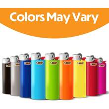 BIC Classic Lighters, Pocket Style, Safe Child-Resistant, Assorted Colors (Packaging May Vary), 5-Count (Pack Of 3) - 1 - Xem 2