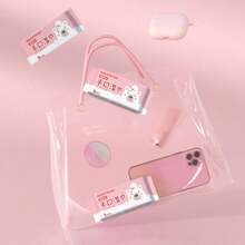 8 piezas/paquete Toallitas húmedas mini, paquetes compactos portátiles de toallitas húmedas, toallitas húmedas para limpieza diaria de manos y boca - Multicolor - Ver 6