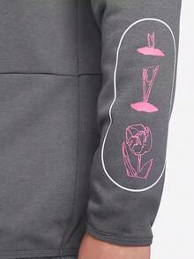 Sudadera de entrenamiento de cuello redondo de punto ligero DRI-FIT nueva de NIKE para hombres FN3290-068 - Gris - Ver 4