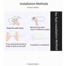 1PC Black Paper Tissue Rack, Punch Free Wall Mount With Adhesive For Easy Installation, Wall Mount For Kitchen, Towel Holder Under Cabinet Paper Towel Rack For Bathroom Kitchen Pantry Sink Balcony Toilet Paper Holder, Storage Rack For Cling Film/Foil, Slouchy Self-Adhesive