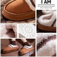 Women Home Slippers - Coffee Brown - View 2