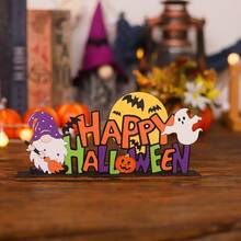 Happy Halloween Desktop Decoration Gnome Ghost Halloween Decoration Ornaments Suitable For Holiday Decoration Halloween Party Desktop Decoration Ornaments Home Decor Fall Decor Room Decor - Multicolor - View 8