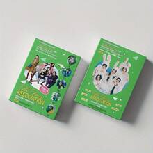 1 套 Kpop NJ 邮票小册子卡片收藏 - 韩流商品，双面打印，NJ LOMO 卡片，粉丝的理想礼物 - 彩色 - 查看 8