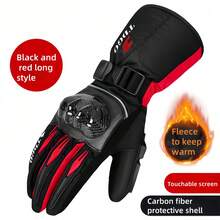 GP-PRO Motorcycle Gloves Men Genuine Leather Racing Moto Gloves Wear-Resistant Motorcross Gloves Breathable Moto Hard Knuckle Touchscreen Gloves - Multicolor - View 2