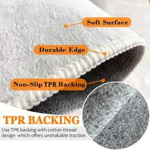 1pc Luxury French Colorblock Abstract Geometric Pattern Carpet, 1100g Fine Yarn Wool + TPR Washable Fabric Bottom, Nordic Minimalist Textured Rectangular Fluffy Soft Machine Washable Area Rug, Suitable For Outdoor, Entryway, Living Room, Bedroom, Laundry Room, Bathroom, Game Room, All Season Large Size Home Mat, Home Decor