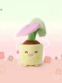 毛绒玩偶多肉盆栽仙人掌植物摆件花卉办公桌伴侣玩偶，女士礼物 - 彩色 - 查看 5