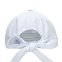 Puma 2026 蝴蝶结可调节棒球帽，休闲遮阳帽，适合日常佩戴 - 銀色 - 查看 2