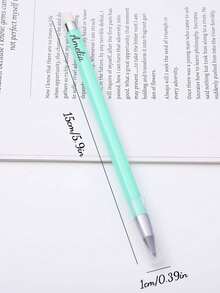 定制款永不干涸铅笔，先进技术，永不断墨，马卡龙色系，无需削尖，不易折断，可擦除，返校季必备，多功能，装饰性强，可重复使用，时尚现代，色彩缤纷，可爱复古，卡通风格，卡哇伊风，可定制，个性化，独一无二，适用于员工、客户、学生、商务/工作/办公、学校、办公及学习用品、圣诞装饰，书写流畅 - 彩色 - 查看 9