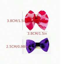 各式各样的宠物头带，配有可爱的蝴蝶结装饰 - 彩色 - 查看 4