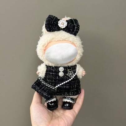 [Clothes Only] Popular 17cm LABUBU Changeable Outfit Set Accessories, Keychains, 17cm LABUBU Dolls, Fragrance Dress Sets For LABUBU (Excluding Doll And Shoes)