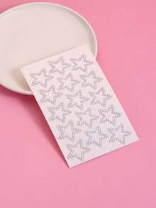 Đá quý mặt ngôi sao nhiều màu, Miếng dán góc mắt đính đá giả cho tiệc, trang trí tóc, trang trí cơ thể, Miếng dán ngôi sao năm cánh, Miếng dán album ảnh sáng tạo, trang trí biểu diễn, Miếng dán kim cương pha lê Acrylic, trang trí đá quý cơ thể - Nhiều màu - Xem 3