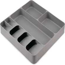 Joseph Joseph DrawerStore Compact Utensil Organizer For Kitchen Drawer Silverware, Flatware Tray, Small, Grey - Đồ dùng ăn uống & dụng cụ - Xem 3