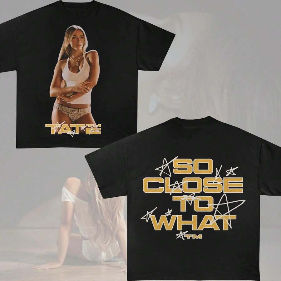 Women T-Shirts - 黑色 - 查看 1