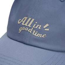 Puma 男女通用“All In Good Time AF”可调节魔术贴棒球帽，休闲运动帽 - 藍灰色 - 查看 3