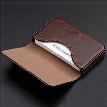 大容量休闲名片夹，仿皮荔枝纹卡包，可放银行卡/信用卡，可放学校用品，返校季