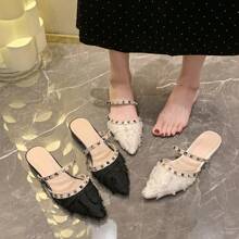 Women Heeled Sandals - 黑色 - 查看 6