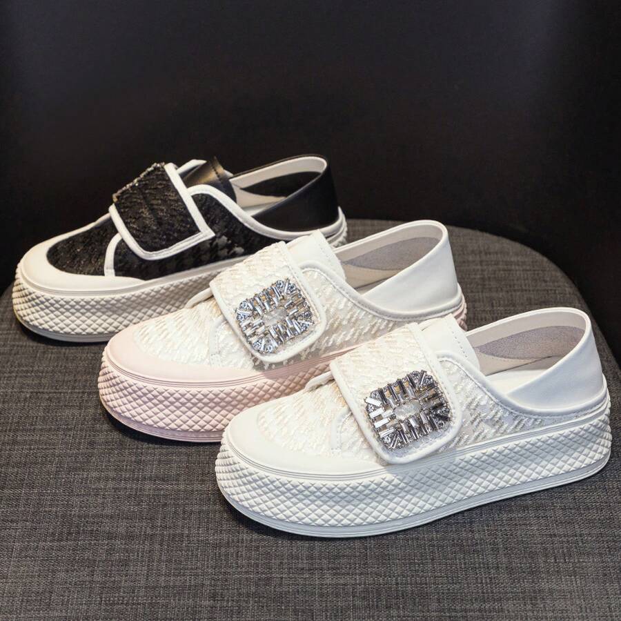 Women Wedge Sneakers - 黑色 - 查看 1