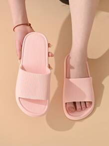 زوج جديد من الأحذية الرياضية للصيف والخريف، أحذية منزلية للنساء، أحذية استحمام، أحذية مانعة للانزلاق، مناسبة للهالوين، للداخل والخارج، الاستحمام والعائلة، يمكن استخدامها في جميع الفصول، الأبيض والوردي هما خيارات هدايا للأمهات.