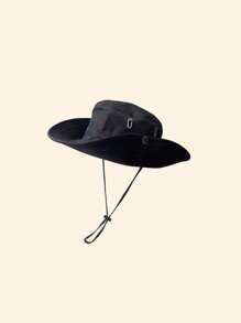 1pc Unisex Sunproof Sun Hat With Neck Cover, Breathable Fishing Hiking Bucket Hat Outdoor Spring Summer, Camouflage Pattern Random