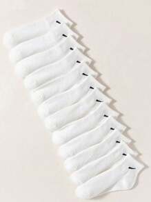 6/8/10/12 par damskich krótkich skarpetek, wielokolorowe, czarno-białe, szare, swobodne, dojazdowe, uniwersalne, skarpetki do połowy łydki, skarpetki dla par, rajstopy Y2K Outdoor Ins Party Goth Back To School, miękkie, wygodne, oddychające, zachwycające