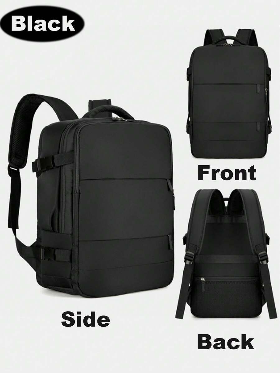 瑞安航空随身行李箱 40x20x25 尺寸旅行背包，男女通用小型飞机行李箱，14 英寸笔记本电脑背包，适合学校、大学、工作、徒步旅行 - 父亲节、暑期大学、新生、多功能宿舍的绝佳礼物，适用于办公室、户外、旅行、大学、小学、初中、高中、工作、商务、通勤、运动