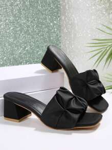 1 Pair Girl/Teen's Comfy Luxurious PU Non-Slip Durable Peep Toe Strappy Platform Sandals, Round Toe, Block Heel 5CM, Suitable For 15+ Years Old, Perfect For Travel, Vacation, Fashion, Casual, Party, Spring/Summer 2025