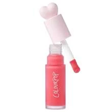 Rubor líquido sin peso de ColourPop - Rubor líquido hidratante para mejillas - Maquillaje de verano con brillo que contiene ácido hialurónico para un aspecto saludable - Diseñado con un aplicador de punta de cervatillo - THX (0.30 Oz)