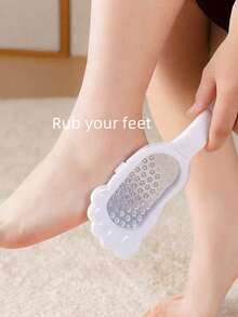 قطعة واحدة مجموعة أدوات العناية بالقدم - منشر القدم ، مزيل الندبات ، مبرد القدم لإزالة الجلد الميت والندبات والكعوب المتشققة ، لاستخدام المنزل