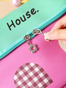 1pc Large Capacity Insulated Lunch Bag, PU Material With Zipper, Waterproof And Leakproof, Portable Use Design For Men And Women, Suitable For Office, School, Picnic, Beach - Refrigerable Cooler Bags For Teens, Adults, Teachers