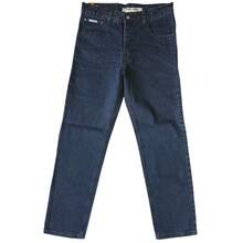 World JSM Silver Pantalón Vaquero Mezclilla Tela 14 Onzas Gruesa Mundo Silver - Verde Oscuro - Ver 2