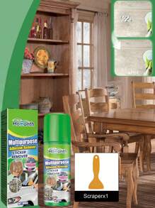 Homonth Homonth;100ml; Adhesive Remover; Multi Purpose Adhesive Remover; Adhesive Remover; Adhesive Remover; Essential For Home Use; Remove The Car Window Adhesive; Quickly Dissolve Various Adhesives, Tape Residues, And Label Adhesives;