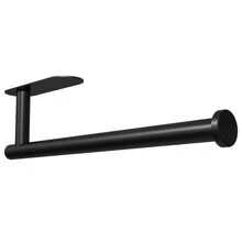 Wall Mounted Plastic Tissue Holder, No-Drill Bathroom Tissue Roll Holder, Practical Storage Organizer - 1pc