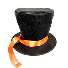 1 件 - 节日舞会帽子和头饰、爵士帽、林肯高帽、舞会帽子、狂欢节服装配饰、海盗帽、国王帽、复古派对帽、男士绅士帽、超大帽子、黑色高帽万圣节 - 彩色 - 查看 15