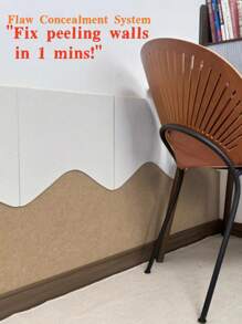 1 Piece Wall Mounted Soft Cushion Padding Anti-Collision Wall Protector, Reusable Home/Office Decorative Bulletin Board, Self-Adhesive Felt Wall Sticker For Covering Wall Imperfections, Suitable For Bedroom, Study, Living Room, Entryway, Office