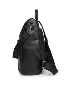 时尚休闲简约多功能女士背包，通勤旅行新款，单肩斜跨两用包，学生防盗背包，适合学校、大学、初中、高中、通勤、办公、户外旅行、运动背包，