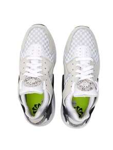 Nike Zapatillas deportivas Air Huarache, Zapatillas de running casuales Wallace - Blanco - Ver 6