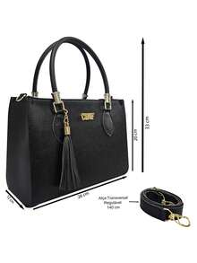 4 件装手提包挎包斜挎包零钱包，女士最佳工作包绗缝细节包套装，女包套装，书包套装，大容量，便携，商务休闲，适合少女女大学生，非常适合返校、大学、中学、高中、工作、商务、通勤