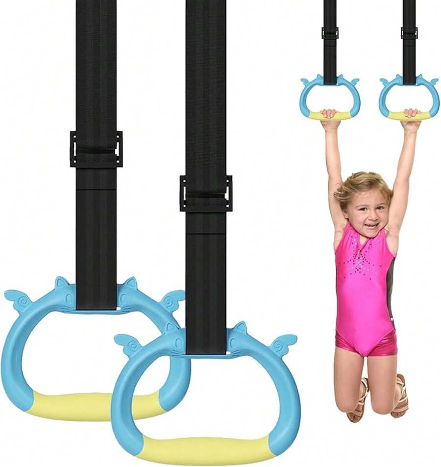 Gymnastics Rings,'s Home Gym Equipment,'s Adjustable Strap Strength ...