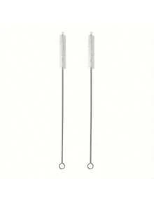 5pcs Metal Straw Cleaner - Extra Long Stainless Steel Brush For Cleaning Reusable Straws, Water Bottles And Pipes