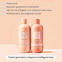 HAIR BURST Shampoo & Conditioner Set For Dry Hair - Color Protection & Intensive Care, Free From Parabens, Silicones & SLS, With Almond Oil, Vanilla Extract & Amino Acids (2 X 350 Ml)